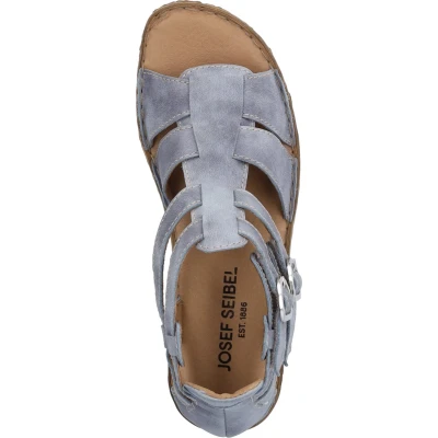 Afbeelding van Josef Seibel Rosalie Sandalen, Dames, Maat: 41, Jeans Leer