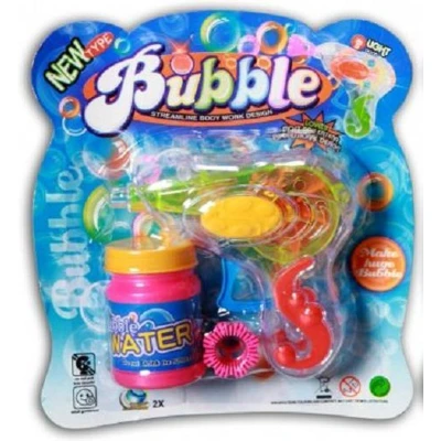 Afbeelding van Bellenblaas met pistool en licht 8721
