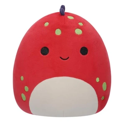Afbeelding van Squishmallows Origineel pluche dier 19 cm Dolan de dino rood