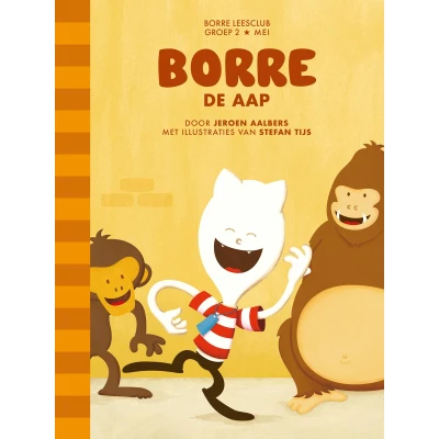 Afbeelding van de Gestreepte Boekjes Borre aap