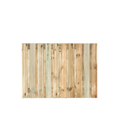 Afbeelding van Tuinscherm Enschede geïmpregneerd 21 planks 130x180cm