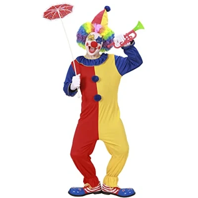Image de WIDMANN MILANO PARTY FASHION Costume enfant clown, Robe, Cirque, Carnaval