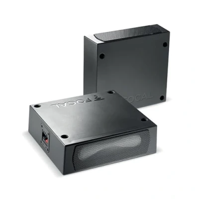 Afbeelding van Focal iSUB TWIN Autosubwoofer Platte subwoofers In compacte kleine behuizing 2 stuks 100 Watt RMS Ohm