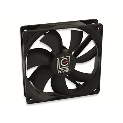 Afbeelding van LC Power CF 120 PC ventilator Zwart (b x h d) 25 mm