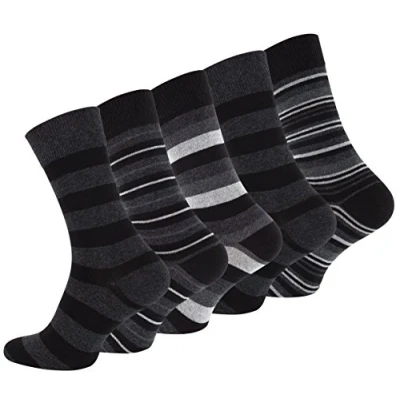 Afbeelding van Vincent Creation Set van 10 of 20 paar casual herensokken met een hoog katoengehalte, Mehrfarbig