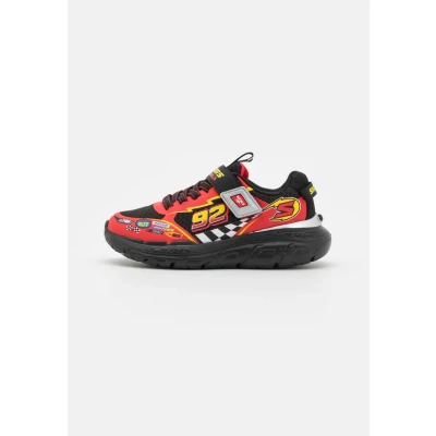 Afbeelding van Skechers Tracks Sneakers laag voor kinderen, Maat: 32, Black/red Kunststof/ textiel