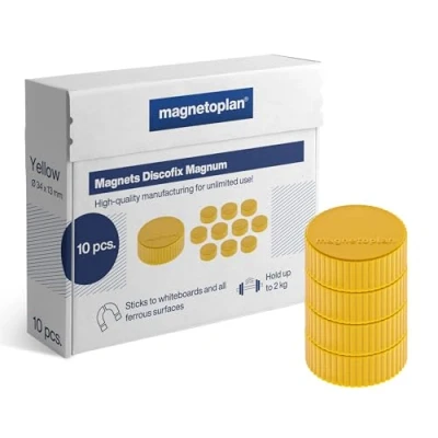 Afbeelding van magnetoplan magneten Discofix Magnum, 10 st.