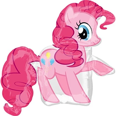 Afbeelding van Amscan 3484301 My Little Pony Pinkie Pie folieballon 83,8 cm