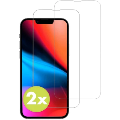 Afbeelding van Accezz Gehard Glas Screenprotector 2 pack voor de Apple iPhone 13 Pro Max / 14 Plus