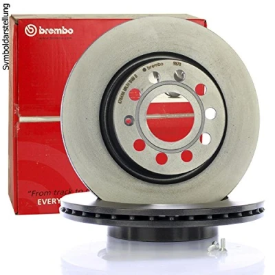 Image de 2 disques de frein brembo vernis uv 09.a716.11
