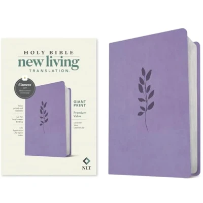 Afbeelding van NLT Giant Print Premium Value Bible, Filament Enabled