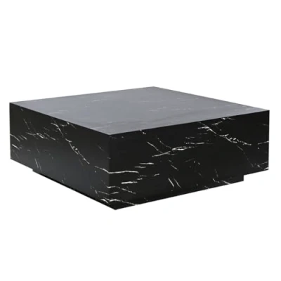 Afbeelding van Hoofdtafel Home ESPRIT Zwart Hout MDF 90 x 35 cm