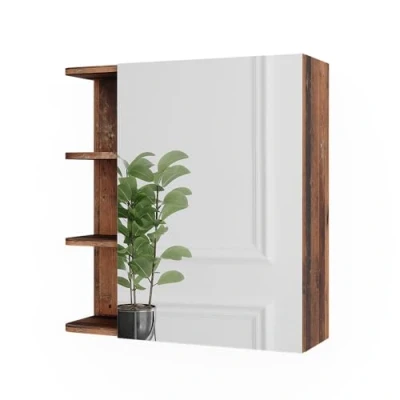 Afbeelding van Vicco FynnBadkamerspiegelkast 62 x 64 cm Oldstyle