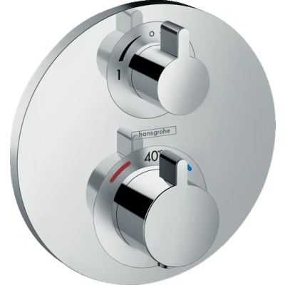 Afbeelding van Hansgrohe Ecostat S thermostaat afbouwdeel voor 2 functies
