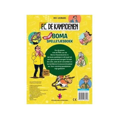 Afbeelding van F.C. De Kampioenen 1 Het grote Boma spelletjesboek