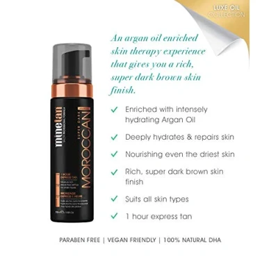 Afbeelding van Minetan My Moroccan Self Tan Foam 200 Ml