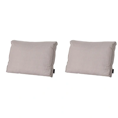 Afbeelding van Madison Lounge rug 60x40 Basic taupe 2 stuks