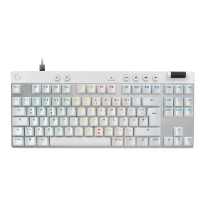 Afbeelding van Logitech G PRO X TKL RAPID toetsenbord Gamen USB QWERTZ Duits Wit