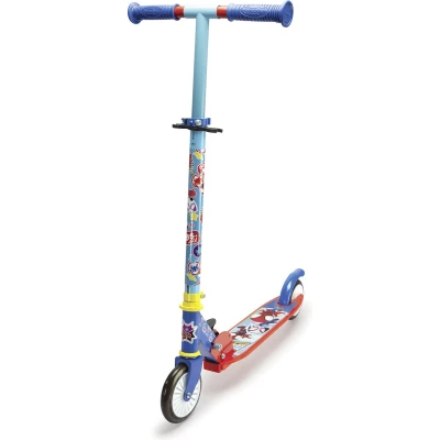 Afbeelding van Smoby Spidey plooibare scooter Spiderman Step Marvel Verstelbaar stuur Vanaf 5jaar Tot 50kg.