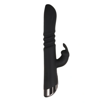 Afbeelding van Evolved Rapid Rabbit Stotende Vibrator Zwart