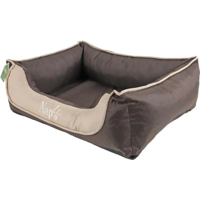 Afbeelding van Nap&#039;zzz divan waterproof duo bruin/beige 80x60 cm Gebr. de Boon