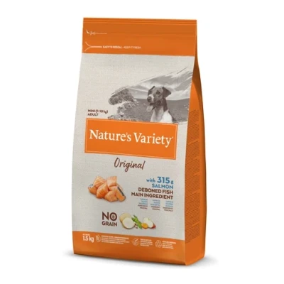 Afbeelding van Natures Variety Original Adult Mini Salmon No Grain 1,5 KG (408127)