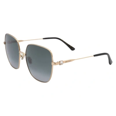 Afbeelding van Jimmy Choo Dammes Brillen Zonnebrillen Goud One Size