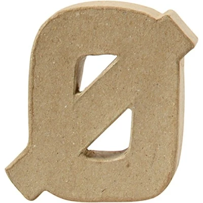 Afbeelding van Creotime Papier mâché Letter Ø 10 Cm