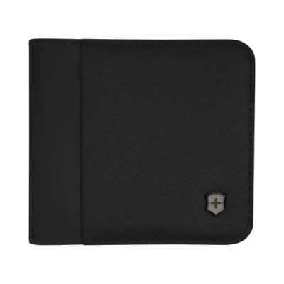 Afbeelding van Victorinox Travel Essentials Bi Fold Wallet black Heren portemonnee