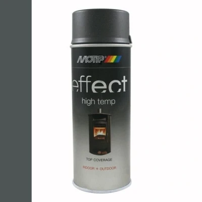 Afbeelding van Motip Deco Effect Hittebestendig Donker Antraciet 400 ml