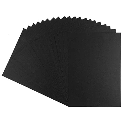 Afbeelding van Ideen mit Herz Set van 20 hoogwaardige kleidozen Fotokarton DIN A4 (zwart 220 g/m²)