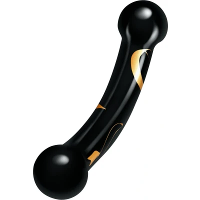 Afbeelding van SECRET KISSES 5.5&quot; HANDBLOWN DOUBLE ENDED DILDO