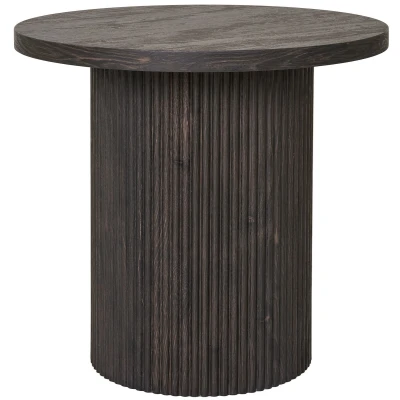 Afbeelding van House Nordic Bijzettafel Boavista Donkerbruin Ø48x45cm