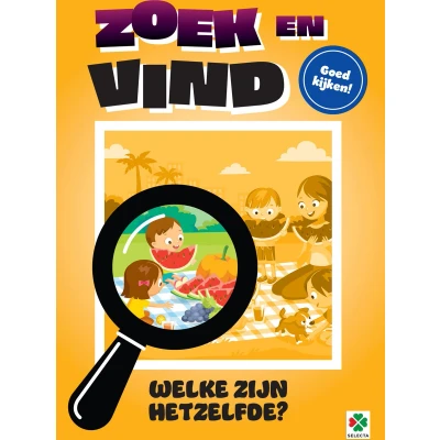 Afbeelding van Zoek en vind: Welke zijn hetzelfde? Doeboek