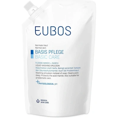 Afbeelding van Eubos Blauw Liquid Washing Emulsion Gel 400 ml