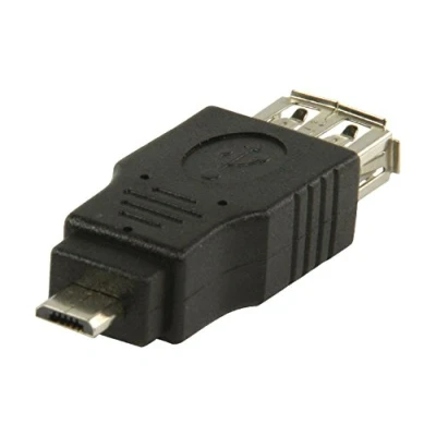 Afbeelding van Valueline Vlcp60901b Usb 2.0 Micro B Mannelijk A Vrouwelijk Adapter Zwart