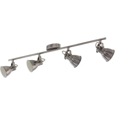 Afbeelding van EGLO Seras Spot GU10 77 cm Nikkel/Crème
