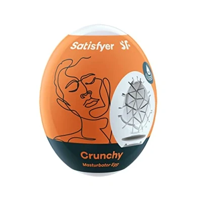 Afbeelding van Satisfyer Masturbator Egg Crunchy