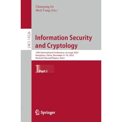 Afbeelding van Lecture Notes in Computer Science Information Security and Cryptology