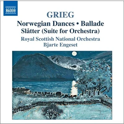 Afbeelding van Royal Scottish National Orchestra, Bjarte Engeset Grieg: Norwegian Dances/Ballade/Slåtter (CD)