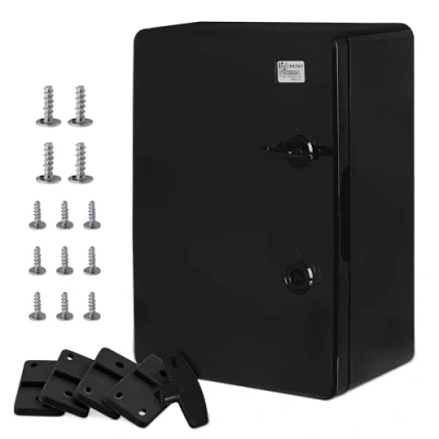 Afbeelding van Boxexpert BXPPABSB250350150 F01 Installatiebehuizing 150 x 250 350 ABS kunststof Zwart 1 stuk(s)