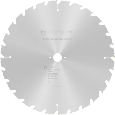 Image de BOSCH 2608640693 lame de scie circulaire Construct Wood, 400 x 30 3.5 mm, 28T