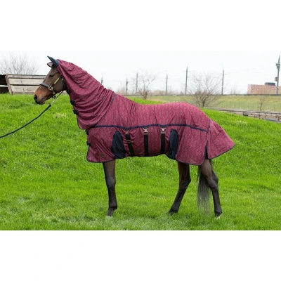 Afbeelding van Harry&#039;s Horse Vliegendeken Mesh Superior bordeaux 130/175