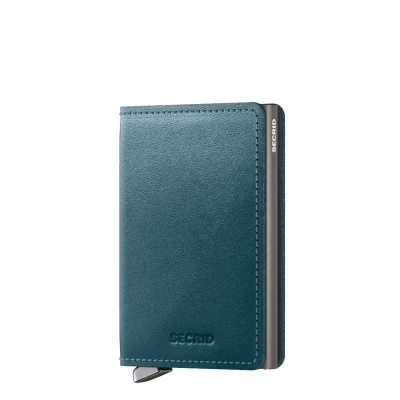 Afbeelding van Secrid Slimwallet portemonnee Dusk teal Dames