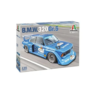 Afbeelding van 1:24 Italeri 3626 BMW 320 Group 5 Car Plastic Modelbouwpakket