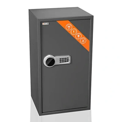 Afbeelding van Brihard Business XXL elektronische kluis, lcd, 73 x 40 36 cm kluis met extra lange code digitale toetsenbordvergrendeling, verstelbare plank 2