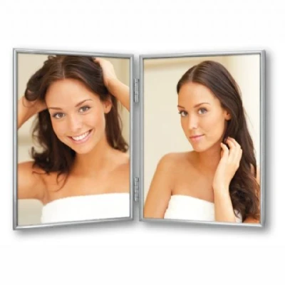 Afbeelding van Zep Fotolijst 120DS01 4R Silver 2x 10x15 cm