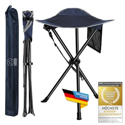 Afbeelding van Campingkruk Draagbare opvouwbare campingstoel, visstoel, festivalstoel