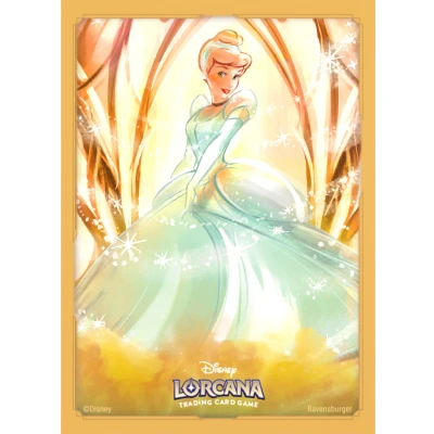 Afbeelding van Ravensburger Disney Lorcana: Card Sleeves Cinderella (65x) Kaartbeschermers