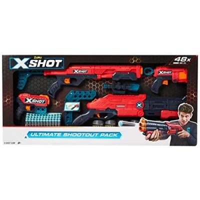 Afbeelding van X Shot Blaster Ultimate Shootout schuimrubberen dartpijlen, 48 stuks